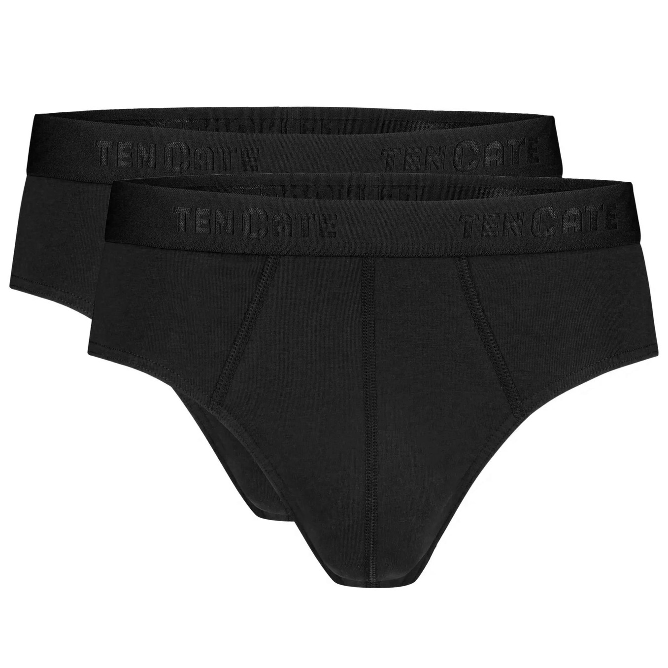 Ten Cate basic slip organic cotton 2-pack zwart
